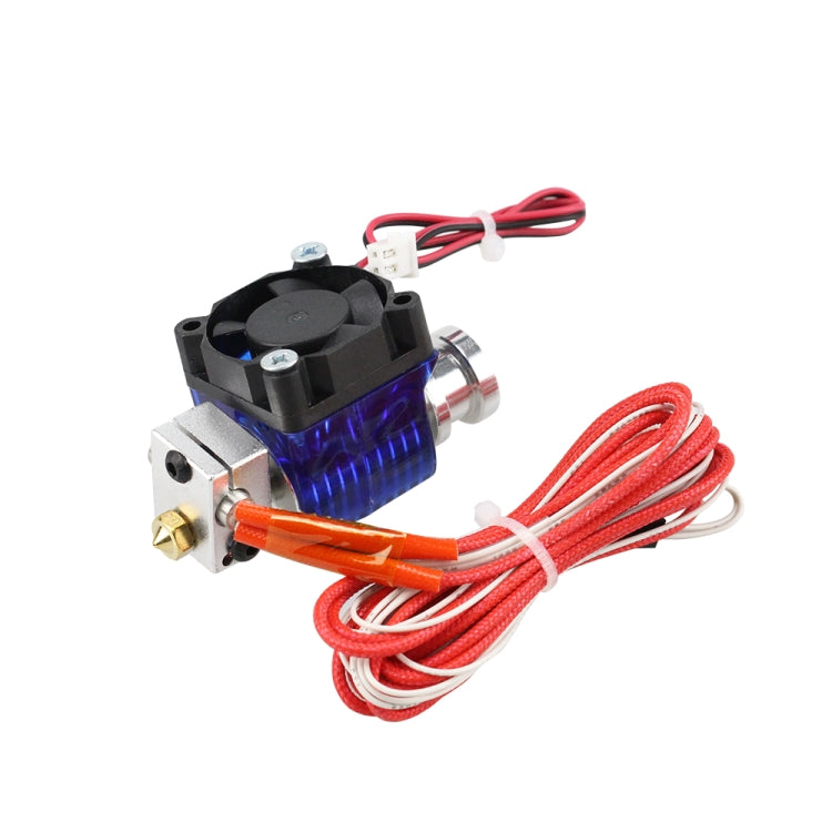 3D V6 Printer Extrusion Head Printer J-Head Hotend With Single Cooling Fan, Remotely 1.75 / 0.2mm, Remotely 1.75 / 0.3mm, Remotely 1.75 / 0.4mm, Remotely 1.75 / 0.5mm, Remotely 3 / 0.2mm, Remotely 3 / 0.3mm, Remotely 3 / 0.4mm, Remotely 3 / 0.5mm... –... Short 1.75 0.4mm