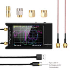 NANOVNA-H Upgraded Version 2.8 Inch TFT 50Khz-1.5Ghz Vector Network Antenna Analyzer MF HF VHF UHF With SD Card Slot Without Card, 4 Inch – Card Slot, TPU 4 Inch
