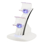 IPLAY LED Micro Dual Controller Holder Charger 2 LED Micro USB Handle Fast Charging Dock Station Stand Charger for PS4 Controller, For Xbox One Controller