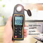 SNDWAY SW582 Handheld Digital Illuminance Meter High-Precision Digital Light Meter, SW582