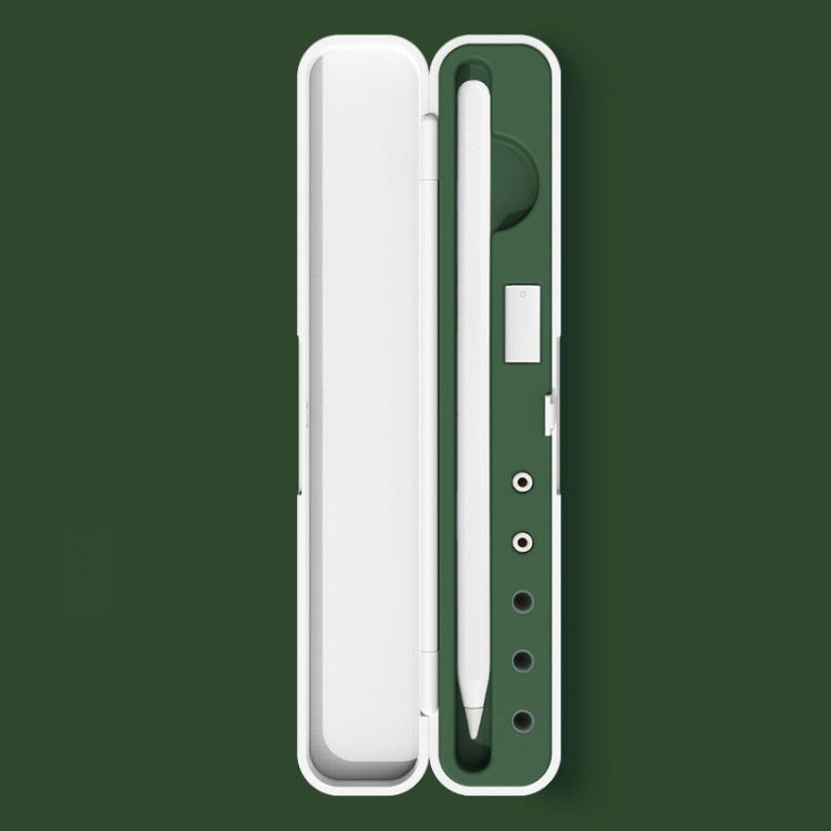 Storage Box – Silicone (Apple Pencil 1) 8mm (Dark Night Green)