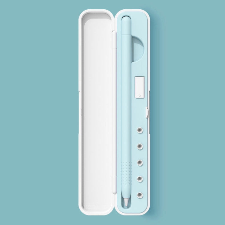 Storage Box – Silicone (Apple Pencil 1) 10mm (Glacier Blue)