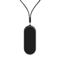 EP206 Hanging Neck Negative Ion Necklace Air Purifier, Black, White – Wear-resistant, Lanyard Black