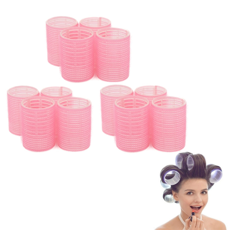 12 PCS/Set Self-Adhesive Curling Iron Hair Core Fluffy Hairdressing Tool，Random Colour Delivery, 63x44mm, 63x32mm, 63x40mm, 63x24mm, 63x36mm, 63x48mm, 63x28mm – Durable Build, Easy to Use 63x36mm