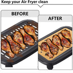 0303-1 Household Multifunctional Air Fryer Oil Absorbing Paper, 200 PCS