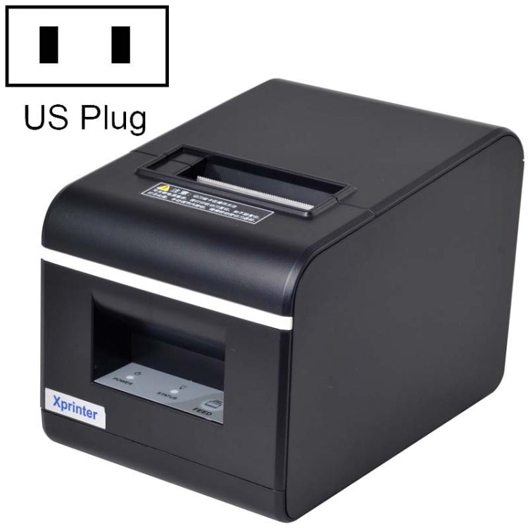 Xprinter XP-Q90EC 58mm Portable Express List Receipt Thermal Printer, USB Port, LAN Port, USB+Bluetooth USB Port US Plug