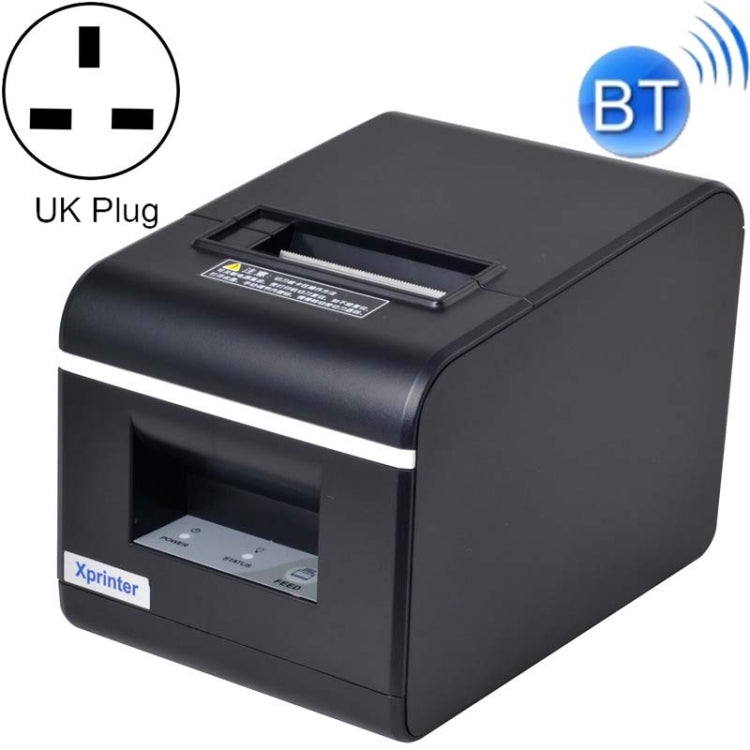 Xprinter XP-Q90EC 58mm Portable Express List Receipt Thermal Printer, USB Port, LAN Port, USB+Bluetooth – Bluetooth, TPU USB+Bluetooth UK Plug