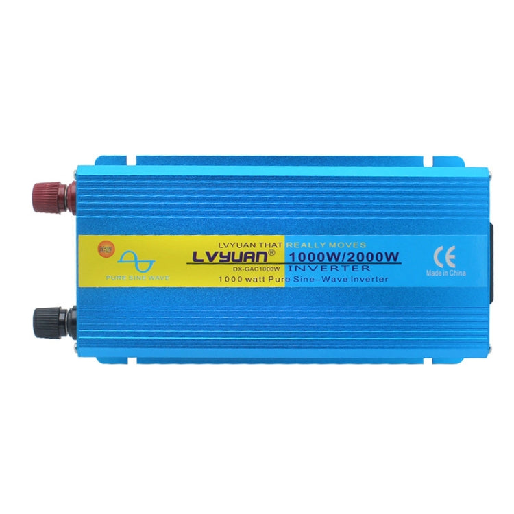 LVYUAN 2000W Car Home Pure Sine Wave Solar Inverter, 12V To 220V, 24V To 220V, 48V To 220V, 60V To 220V, 72V To 220V, 12V To 220V EU Plug, 12V To 220V UK Plug, 12V To 220V AU Plug, 12V To 110V US Plug