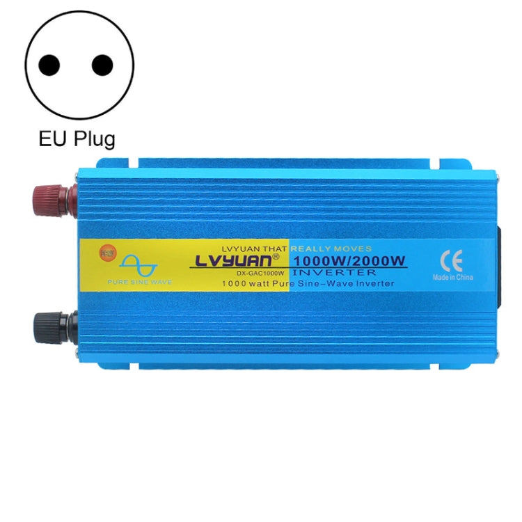 LVYUAN 2000W Car Home Pure Sine Wave Solar Inverter, 12V To 220V, 24V To 220V, 48V To 220V, 60V To 220V, 72V To 220V, 12V To 220V EU Plug, 12V To 220V UK Plug, 12V To 220V AU Plug, 12V To 110V US Plug