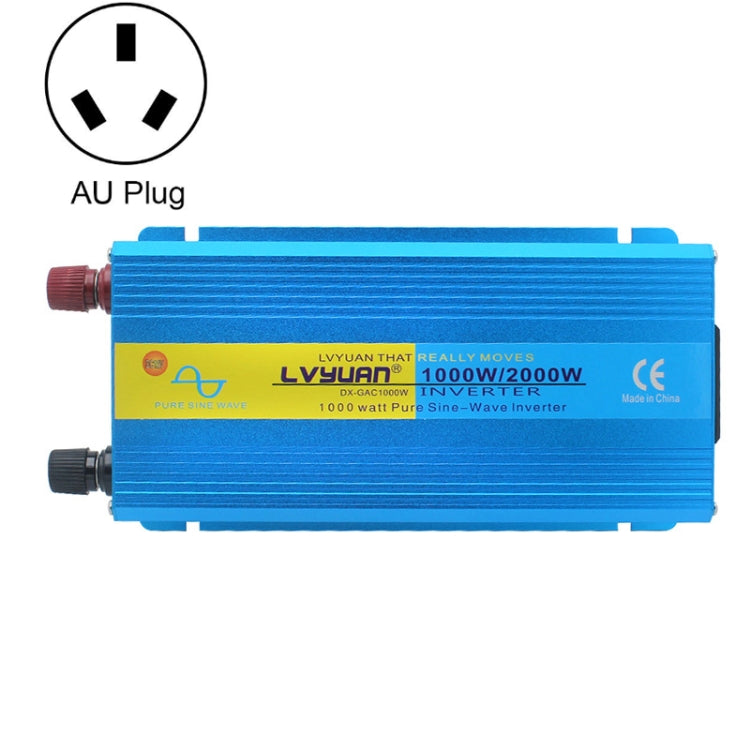 LVYUAN 2000W Car Home Pure Sine Wave Solar Inverter, 12V To 220V, 24V To 220V, 48V To 220V, 60V To 220V, 72V To 220V, 12V To 220V EU Plug, 12V To 220V UK Plug, 12V To 220V AU Plug, 12V To 110V US Plug