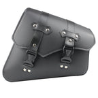 Motorcycle Side Box Package Fast Demolition Triangle Side Bag Leather Cycling Bag, Side Box Package