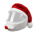 Motorcycle Helmet Christmas Hat Outdoor Crazy Funny Santa Helmet Cover, Helmet Christmas Hat Helmet Christmas Hat