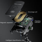 M9 Motorcycle Wireless Charging Mobile Phone Bracket 15W Fast Charging Mobile Phone Navigation Bracket, M9 (Black), M9 (Blue), M9 (Red), M9 (Gray) – Waterproof, Fast Charging, Wireless Charging