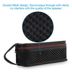 Grid Breathable Hole Speaker Storage Bag Protective Cover, For Anker...