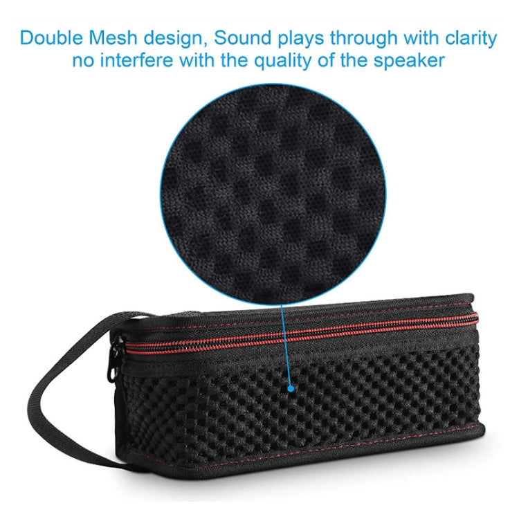 Grid Breathable Hole Speaker Storage Bag Protective Cover, For Anker...
