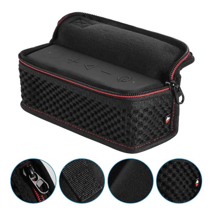 Grid Breathable Hole Speaker Storage Bag Protective Cover, For Anker...