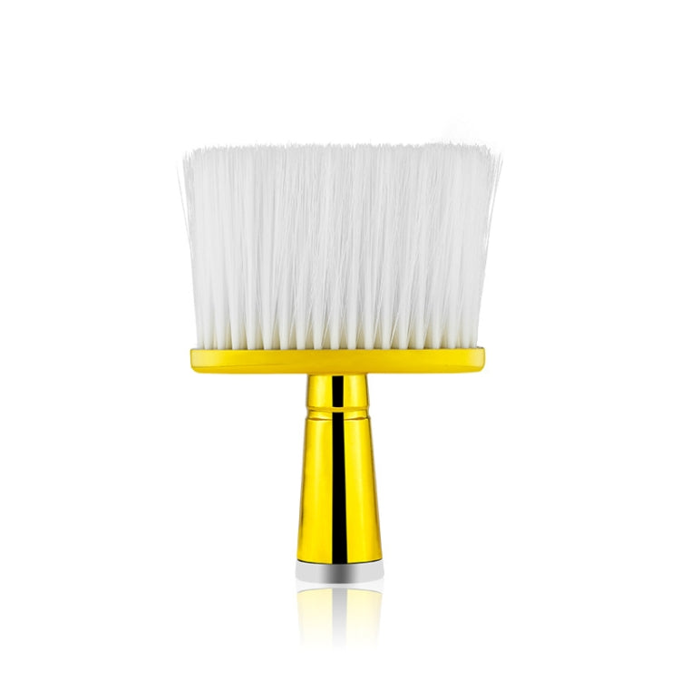 P6424 Hairdresser Sweeping Hair Brushes Hairdressing Nylon Soft Cleaning Brushes Home Hair Salons Shaving Broken Hair Brushes, Gold, Red, Blue, Silver Gold