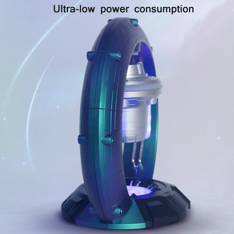 Magnetic Levitation Bluetooth Speaker Space Spacecraft Crafts, US Plug – Magnetic, Bluetooth