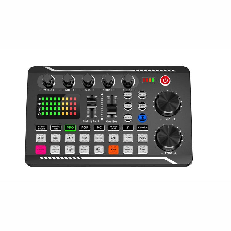 F998 Live Sound Card 16 Sound Effects Noise Reduction Mixers, F998 F998