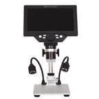 G1200D 7 Inch LCD Screen 1200X Portable Electronic Digital Desktop Stand Microscope, EU Plug With Battery, US Plug With Battery, AU Plug With Battery, UK Plug With Battery – Durable Build, Easy to Use