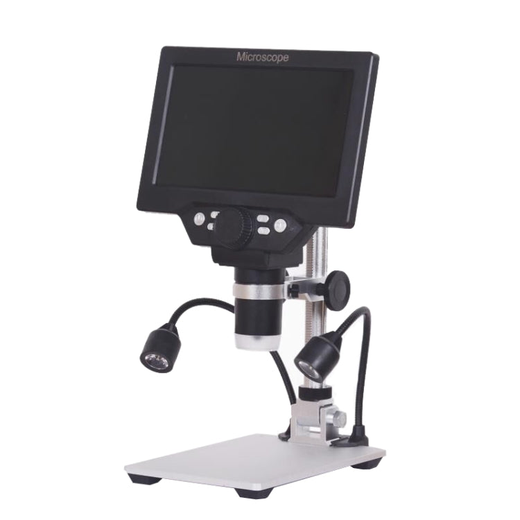 G1200D 7 Inch LCD Screen 1200X Portable Electronic Digital Desktop Stand Microscope, EU Plug With Battery, US Plug With Battery, AU Plug With Battery, UK Plug With Battery – Durable Build, Easy to Use