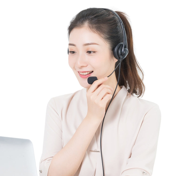 SOYTO SY490 Teaching Office Network Class Student Education Computer Headset, Style:, Double Ear Black Separation USB – Durable Build, Easy to Use