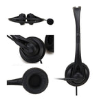 SOYTO SY490 Teaching Office Network Class Student Education Computer Headset, Style:, Double Ear Black Separation USB – Durable Build, Easy to Use