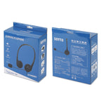SOYTO SY490 Teaching Office Network Class Student Education Computer Headset, Style:, Double Ear Black Separation USB – Durable Build, Easy to Use
