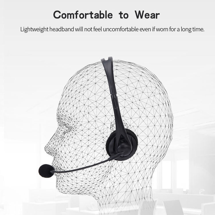SOYTO SY490 Teaching Office Network Class Student Education Computer Headset, Style:, Double Ear Black Separation USB – Durable Build, Easy to Use