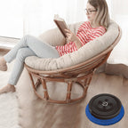 K777 Automatic Smart Sweeping Machine Dry Wet Two-Purpose Mopping Machine Imitation Artificial Rubber, Piano Black, Elegant White