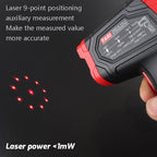 TASI Colorful Screen Infrared Thermometer, -50-480 Degrees Celsius, TA601A – Durable Build, Easy to Use