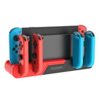 DOBE TNS-0122 4 In 1 Gamepad Charging Dock For Switch OLED, TNS-0122 Red Black, TNS-0122 White Black TNS-0122 Red Black Red Black