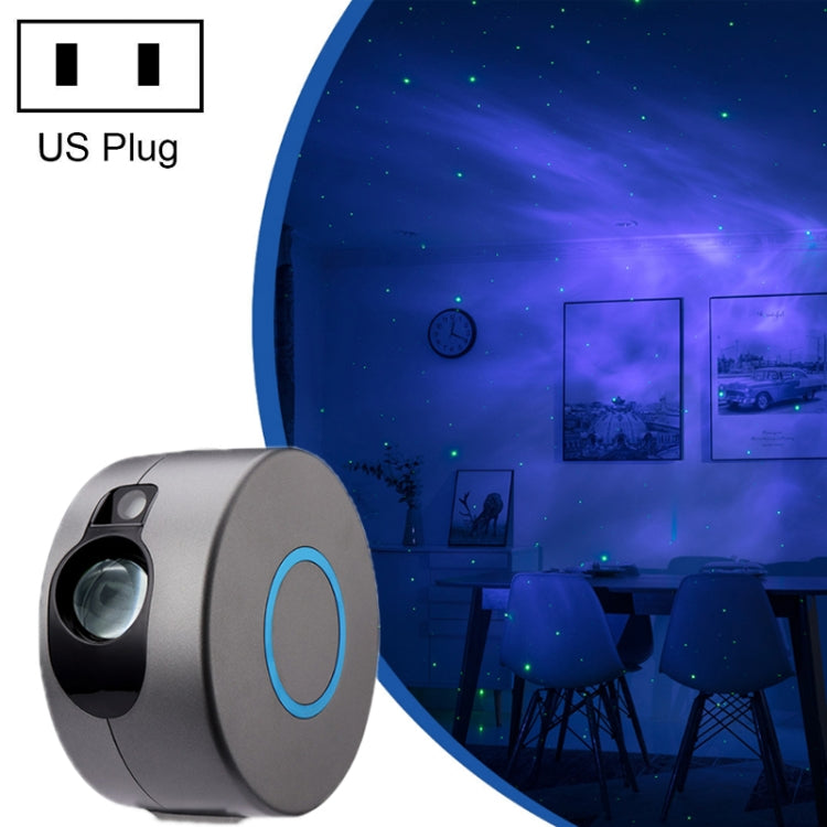 Remote Control LED Starry Sky Atmosphere Projector Lamp, Power Supply:, Gray+US Plug, Gray+EU Plug, Gray+AU Plug, US Plug, EU Plug, UK Plug, AU Plug Gray+US Plug Gray