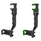 Multifunctional Vehicle-mounted Video Shooting Rearview Mirror Bracket, Green, Grey