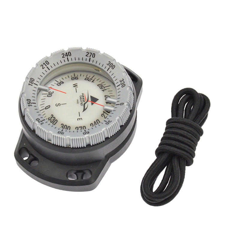 KEEP DIVING CP-992 Strong Magnetic Elastic Rope Luminous Diving Compass, Diving Compass(Grey), Diving Compass(Blue), Diving Compass(Black) Diving Compass(Grey) Grey