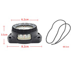 KEEP DIVING CP-992 Strong Magnetic Elastic Rope Luminous Diving Compass, Diving Compass(Grey), Diving Compass(Blue), Diving Compass(Black)