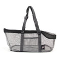 Pttie Baggie Panoramic Breathable Dog Outing Handbag, 0901A Grey + Black, 0901B Grey + Blue, 0901C Grey + Orange – Durable Build, Easy to Use 0901A Grey + Black