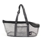 Pttie Baggie Panoramic Breathable Dog Outing Handbag, 0901A Grey + Black, 0901B Grey + Blue, 0901C Grey + Orange – Durable Build, Easy to Use 0901A Grey + Black