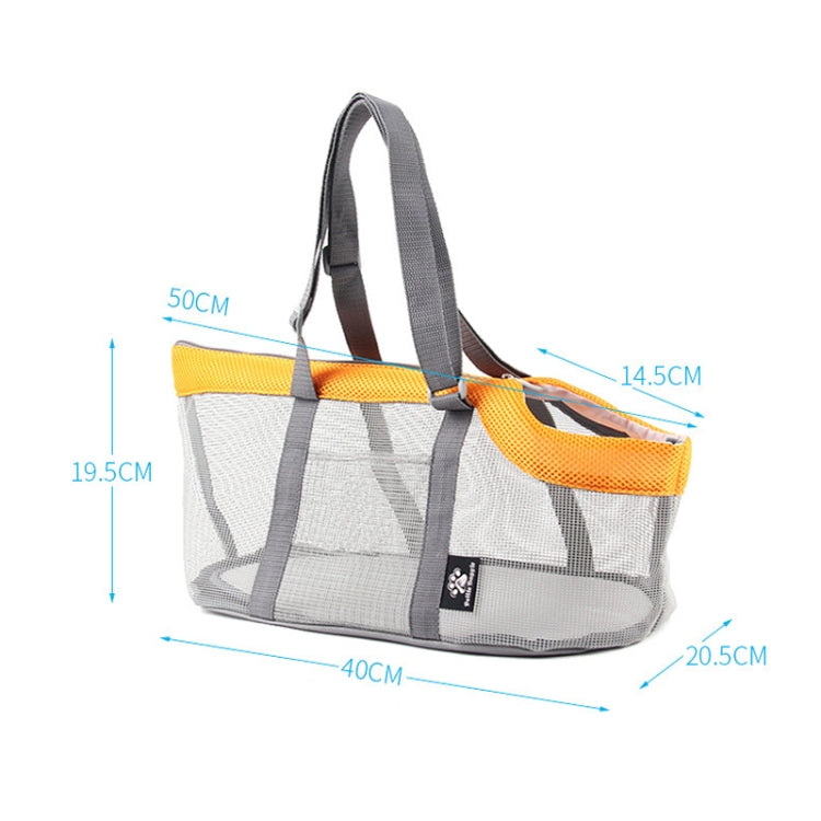 Pttie Baggie Panoramic Breathable Dog Outing Handbag, 0901A Grey + Black, 0901B Grey + Blue, 0901C Grey + Orange – Durable Build, Easy to Use