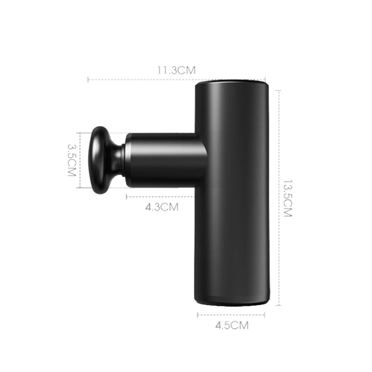 SX-566 Mini Muscle Massager Portable Brushless Motor Fascia Gun – Fast Charging