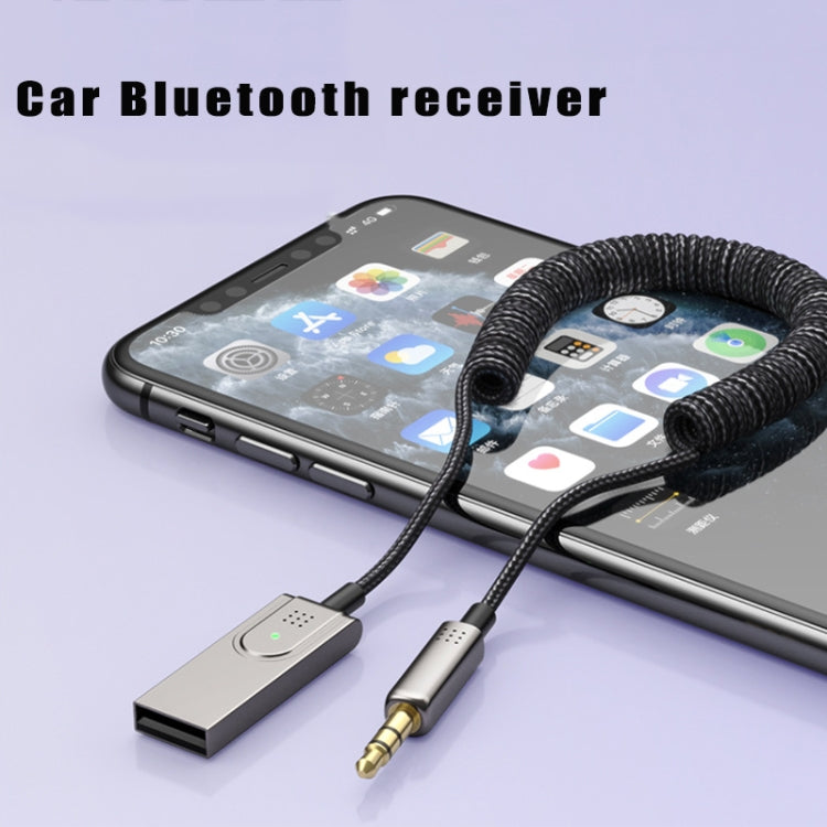 BY301 AUX Car Bluetooth 5.0 Receiver Mobile Call Bluetooth Adapter, BY301 – Bluetooth, TPU