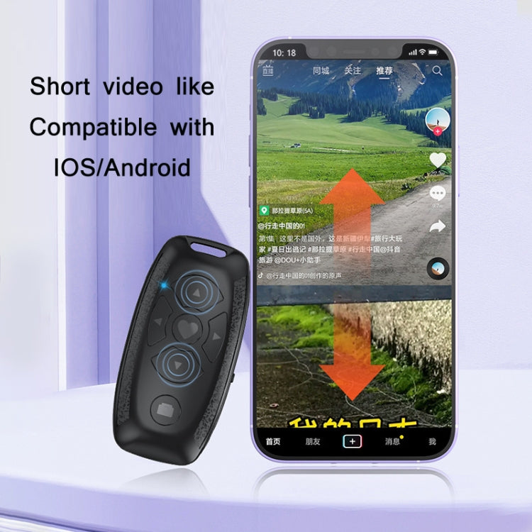 S86 Accessory – Car Key Shape Multifunctional Bluetooth Selfie Video Remote Control,...