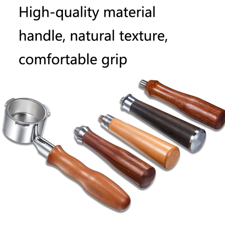 DL-1 Zinc Alloy Coffee Maker Bottomless Handle For Dongling, Style:, Plastic, Black Rosewood, Red Gem, Black Rosewood Buckle, Red Gem Curved, Red Rosewood Straight, Red Gem Without Buckle, Bamboo Without Buckle