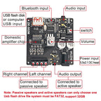ZK-502M Stereo Bluetooth Digital Power Amplifier Motherboard, ZK-502M