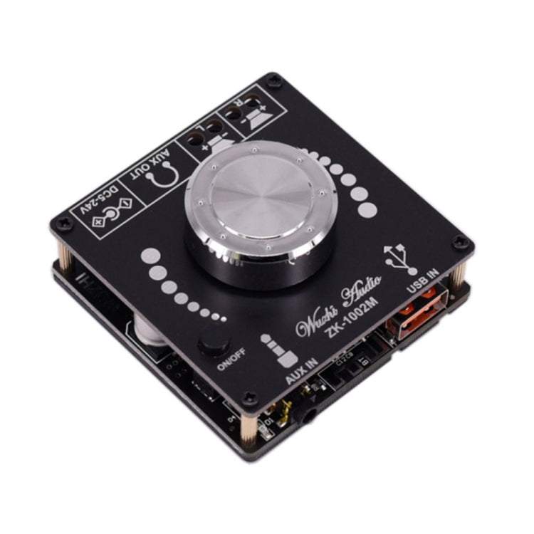 ZK-1002M Mini Stereo Bluetooth Audio Receiver D Class Digital Power Plate Module, ZK-1002M ZK-1002M