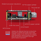 XINYI Sini T50H Bluetooth 5.0 With Pre-Stage High-Level Adjustment Stereo Digital Power Plate Module, Sini T50H