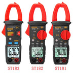ANENG Intelligent Digital Backlit Clamp-On High-Precision Multimeter, ST181, ST182, ST183 – Magnetic