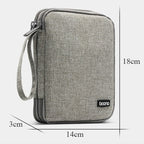 Baona BN-D004 Double-layer Data Cable Storage Bag Digital Accessories...