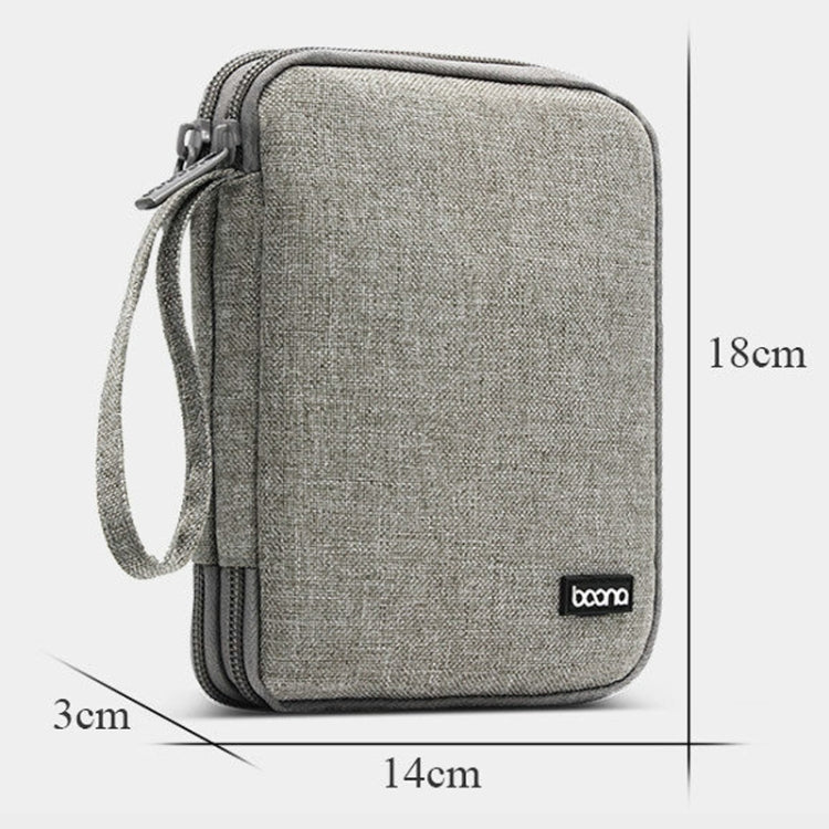 Baona BN-D004 Double-layer Data Cable Storage Bag Digital Accessories...
