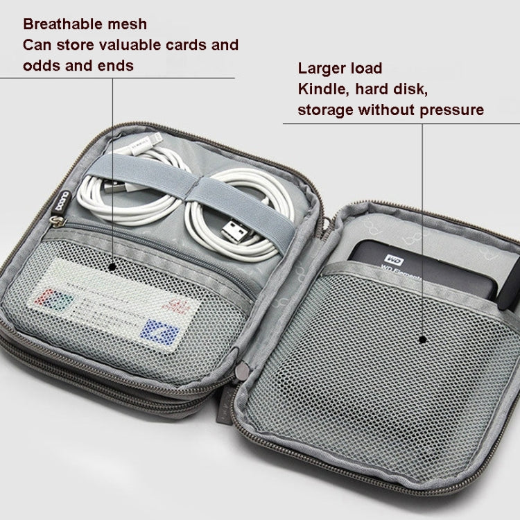 Baona BN-D004 Double-layer Data Cable Storage Bag Digital Accessories...